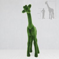 Gartenfigur Giraffe - Topiary - GFK & Kunstrasen - Gundula von Gartentraum.de
