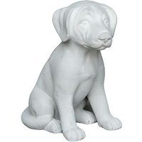 Gartenfigur Hundewelpe aus Fi-Beton - modern - Koda von Gartentraum.de