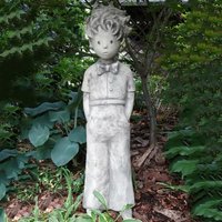Gartenfigur kleiner Prinz aus Steinguss - Der kleine Prinz Gartenfigur kleiner Prinz aus Steinguss - Der kleine Prinz von Gartentraum.de