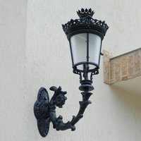 Gartenleuchte zur Wandmontage - nostalgisch - Baucis / Anthrazit von Gartentraum.de