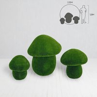 Gartenplastik Steinpilz - Topiary - GFK & Kunstrasen - Boletus / 60x50cm Gartenplastik Steinpilz - Topiary - GFK & Kunstrasen - Boletus / 60x50cm von Gartentraum.de