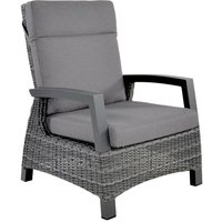 Gartensessel Rattanoptik mit kippbarer Rückenlehne - Sessel Flero von Gartentraum.de