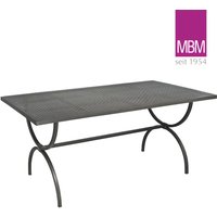 Gartentisch rechteckig - MBM - Metall/Eisen - 90x160x73cm - Tisch Romeo von Gartentraum.de