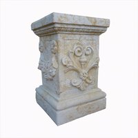 Große Romantische Gartensäule aus Steinguss  - Hadera  / Antikgrau von Gartentraum.de