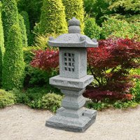 Große Steinlaterne japanisch XXL - Yamagata / 100cm von Gartentraum.de