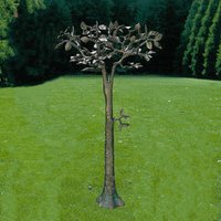 Großer Baum aus Bronze mit Patina - 100cm - für Sockel - Pieron von Gartentraum.de