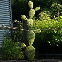 Großer ganzjährig grüner Deko Kaktus aus Eisen - Fayola L von Gartentraum.de