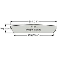 Historische Mauerabdeckung aus Stein / Terrakotta / 90x58,4x10,8 cm (LxBxH) von Gartentraum.de