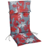 Hochlehner Stuhlauflagen bunt mit Kopfpolster - Auflage Sedere / Muster floral von Gartentraum.de