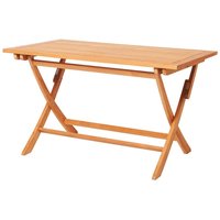 Hochwertiger Teakholz Garten Klapptisch - 130x75cm - Blake Klapptisch von Gartentraum.de