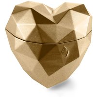 Kerzenständer Herz für den Garten mit Langbrennerkerze - Herthor / Gold glänzend Kerzenständer Herz für den Garten mit Langbrennerkerze - Herthor / Gold glänzend von Gartentraum.de