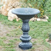 Klassischer Gartenbrunnen aus Gusseisen - Nattfari / Anthrazit Klassischer Gartenbrunnen aus Gusseisen - Nattfari / Anthrazit von Gartentraum.de