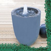 Kleiner Terrassenbrunnen mit Pumpe - Espan / Terrakotta Kleiner Terrassenbrunnen mit Pumpe - Espan / Terrakotta von Gartentraum.de