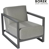 Komfortabler Alu-Gartenstuhl mit Sitzpolster - Gartenstuhl Faro von Gartentraum.de