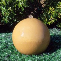 Kugel Quellsteine mit Pumpe aus Sandsteinguss - Coppins / 27,9cm (Dm) / Terrakotta von Gartentraum.de