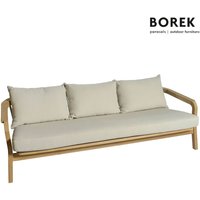 Loungesofa natural aus Teakholz und Rope - Sofa Chepri / ohne Cover von Gartentraum.de