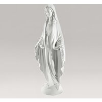 Marmorguss - Segnende Gartenfigur Heilige Maria - Madonna Secura / 115x51x31cm (HxBxT) von Gartentraum.de