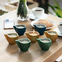 Moderne Duftkerzen mit recycelbarem Kerzenhalter - Refilling Candles / 7er Set / Duft - Anti-Mosquito Moderne Duftkerzen mit recycelbarem Kerzenhalter - Refilling Candles / 7er Set / Duft - Anti-Mosquito von Gartentraum.de