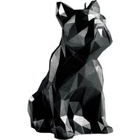 Moderne Hundefigur Bulldogge als Kerze - vegan aus Wachs - Bruno / Schwar glänzend Moderne Hundefigur Bulldogge als Kerze - vegan aus Wachs - Bruno / Schwar glänzend von Gartentraum.de