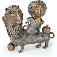 Mystische Künstlerfigur aus Bronze - limitiertes Design - Enigma Eterna von Gartentraum.de