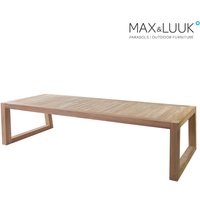 Outdoor Esstisch aus Teakholz - 300x100cm - rechteckig - Max&Luuk - Mason Gartenesstisch von Gartentraum.de