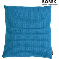 Outdoor Zierkissen von Borek - viele Farben - Ardenza Seil - Crochette Zierkissen / Türkis von Gartentraum.de
