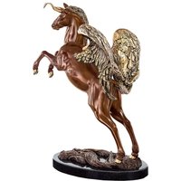 Pegasus-Pferdeskulptur - limitierte Bronzeedition - Mein Einhorn Pegasus von Gartentraum.de