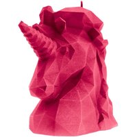 Pferdekopf Figur im modernen Design - Einhorn Kerze vegan - Simera / Pink dunkel Pferdekopf Figur im modernen Design - Einhorn Kerze vegan - Simera / Pink dunkel von Gartentraum.de