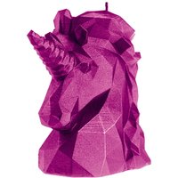 Pferdekopf Figur im modernen Design - Einhorn Kerze vegan - Simera / Pink glänzend Pferdekopf Figur im modernen Design - Einhorn Kerze vegan - Simera / Pink glänzend von Gartentraum.de
