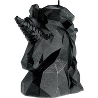 Pferdekopf Figur im modernen Design - Einhorn Kerze vegan - Simera / Schwarz glänzend Pferdekopf Figur im modernen Design - Einhorn Kerze vegan - Simera / Schwarz glänzend von Gartentraum.de