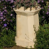 Pflanzgefäß Schornstein unten offen - Chimenea / Terrakotta von Gartentraum.de