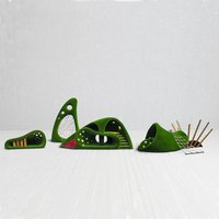 Phantasievolles Spielgeräte Set Topiary - wetterfeste Gartendeko - Gaudi Set von Gartentraum.de