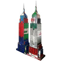 Pop Art Dekofigur Empire State Building aus recycelten Ölfässern - Empire von Gartentraum.de