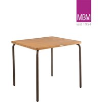 Quadratischer Esstisch für den Garten von MBM - Tisch Serengeti von Gartentraum.de