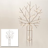 Rankornament Baum aus Metall in Rost Optik - Lignum Ferrum von Gartentraum.de