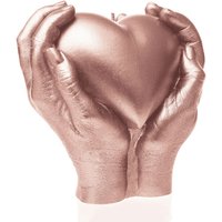Romantische Kerze - Herz in den Händen haltend - vegan - Hearth in Hands / Rosa Romantische Kerze - Herz in den Händen haltend - vegan - Hearth in Hands / Rosa von Gartentraum.de