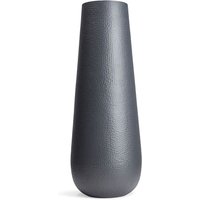 Runde Aluminium Outdoor Vase in Anthrazit matt - Louis Anthrazit / 100cm von Gartentraum.de