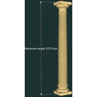 Runde Steinsäule mit geriffelter Oberfläche - dorisch - Warrington Fluted Runde Steinsäule mit geriffelter Oberfläche - dorisch - Warrington Fluted von Gartentraum.de