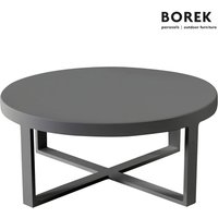 Runder Loungetisch für draußen - Borek - Aluminium - modern - Force Couchtisch / Anthrazit von Gartentraum.de