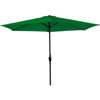 Runder Sonnenschirm 300cm bunt ohne Volant - Sonnenschirm Sorani / Grün von Gartentraum.de