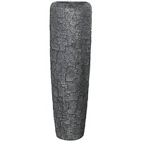Schicke Indoor Vase - XXL - Grau - Mit Einsatz - Tekle / 117x34cm (HxDm) / ohne Wasserstandsanzeiger von Gartentraum.de