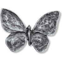 Schmetterling Fassadendeko aus robustem Metall - Schmetterling Pan / Aluminium schwarz von Gartentraum.de