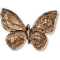 Schmetterling Fassadendeko aus robustem Metall - Schmetterling Pan / Bronze braun von Gartentraum.de