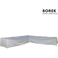 Schutzhülle für Gartenmöbel von Borek - hell grau - Synthetik - Möbelabdeckung / 225x98x65cm - für BOREK Sofa von Gartentraum.de