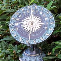 Sonnenuhr Deko für den Garten - Helios von Gartentraum.de