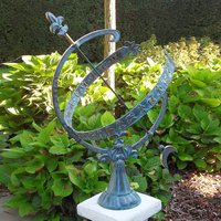 Sonnenuhr mit Sternzeichen - Da Vinci Sonnenuhr mit Sternzeichen - Da Vinci von Gartentraum.de