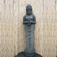 Stehende Dewri Sri Skulptur - Naturstein  / 175 cm von Gartentraum.de