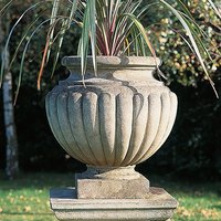 Stein Gartenvase antik - Buckinghamshire / Terracotta von Gartentraum.de