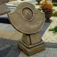 Steinguss Sonnenuhr für den Garten mit Carpe Diem Gravur - Adrastea / Tyrolia Steinguss Sonnenuhr für den Garten mit Carpe Diem Gravur - Adrastea / Tyrolia von Gartentraum.de