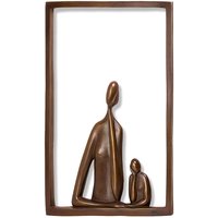 Stilvolles Bronze Wandrelief mit Bilderrahmen - Pour moi deux Stilvolles Bronze Wandrelief mit Bilderrahmen - Pour moi deux von Gartentraum.de